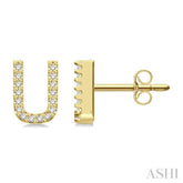 .10CTRDDM 'U' INITIAL ER 7.0MM YG 10K-S*